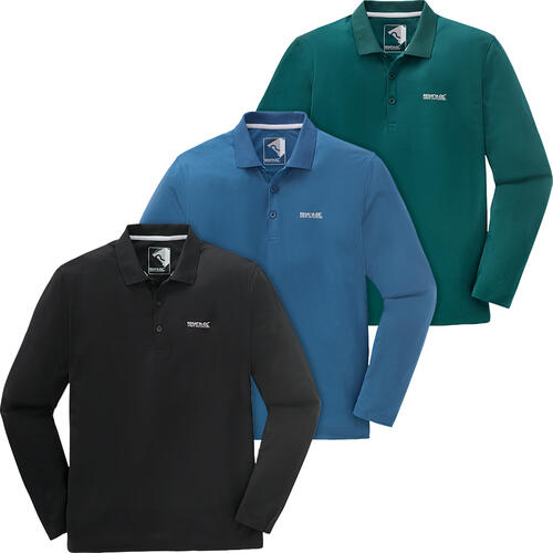 Regatta 3er Pack Funktionspolo langarm