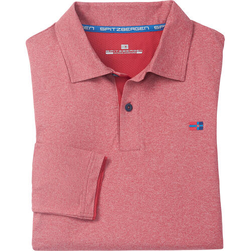 Spitzbergen Herren Funktionspoloshirt langarm