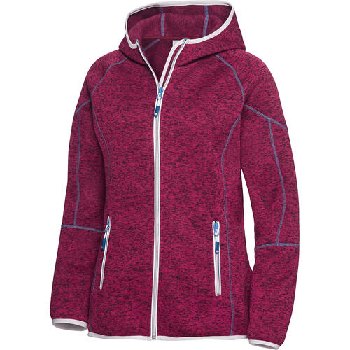 Spitzbergen Damen Kapuzen-Strickfleecejacke