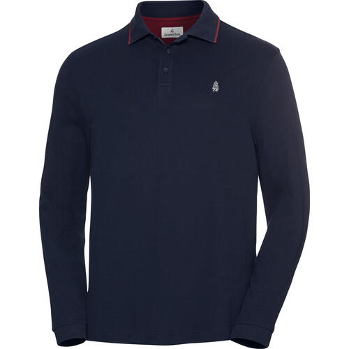 Jacques Britt Herren Poloshirt Piqué langarm