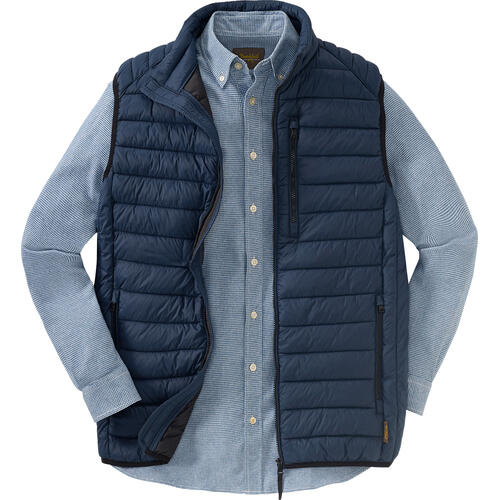 Ducktail Herren-Set Weste und Flanellhemd