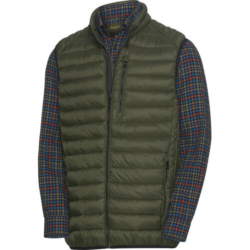 Ducktail Herren-Set Weste und Flanellhemd