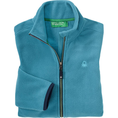 Benetton Damen Fleecejacke