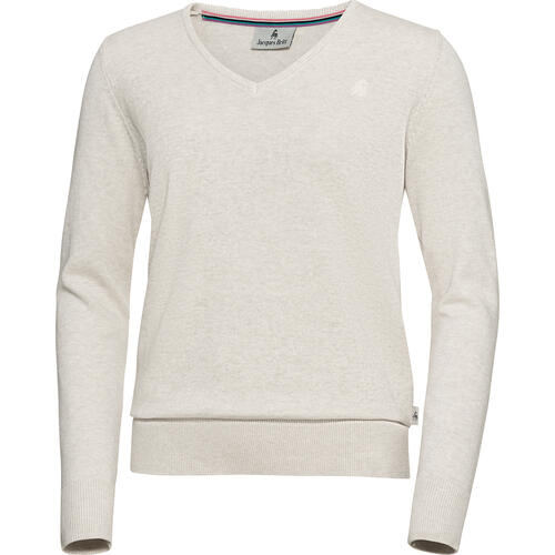 Jacques Britt Damen Pullover mit V-Ausschnitt