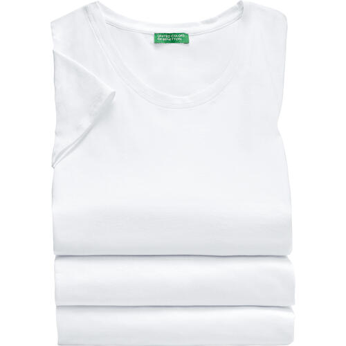 Benetton 3er Pack Damen T-Shirts