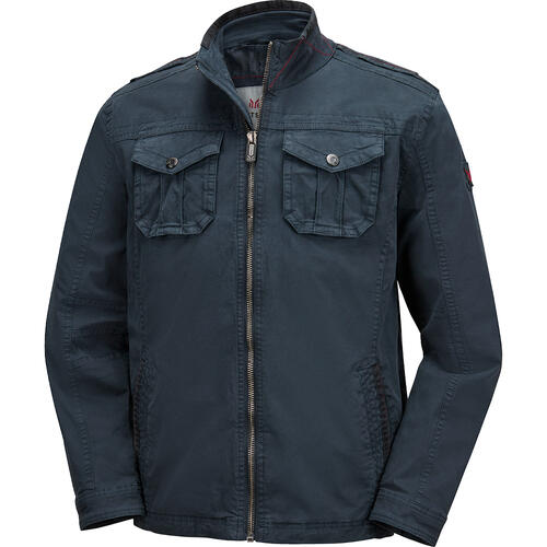 Glattsand Herren Baumwoll-Jacke, hautfreundlich mit Stretch und praktischen Taschen