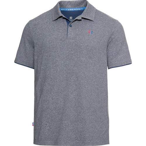 Spitzbergen Herren Funktions-Poloshirt, kurzarm und knitterfrei
