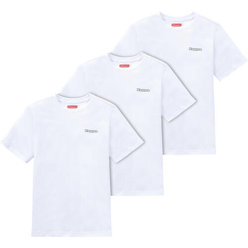 Kappa 3er Pack T-Shirts unisex