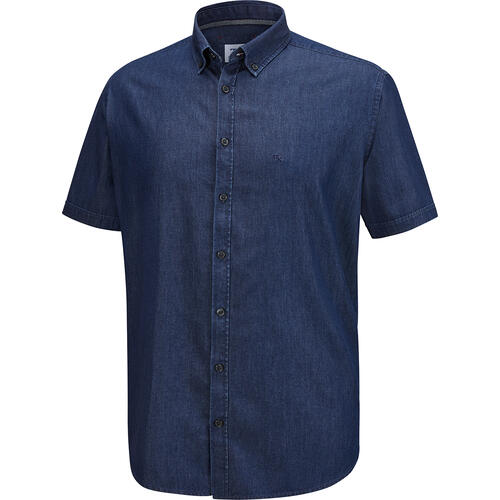 Tom Ramsey Herren Jeanshemd kurzarm