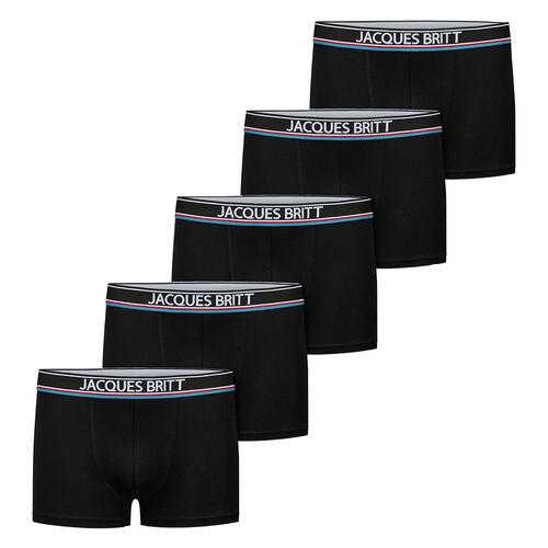 Jacques Britt 5er Pack Boxershorts, Baumwolle mit Stretch