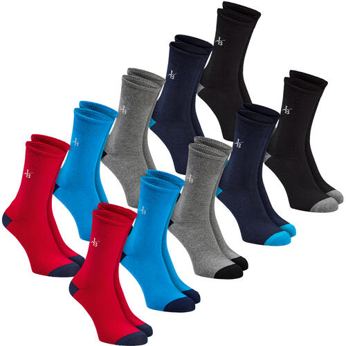 Jacques Britt 10er Pack Diabetiker-Socken unisex