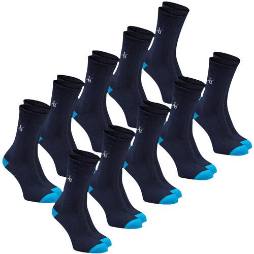 Jacques Britt 10er Pack Diabetiker-Socken unisex
