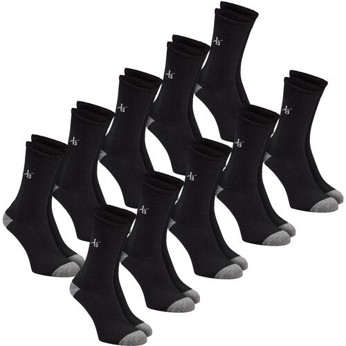 Jacques Britt 10er Pack Diabetiker-Socken unisex