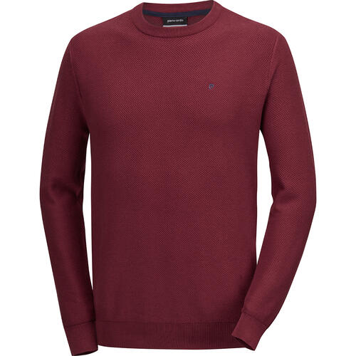Pierre Cardin Herren Piqué-Pullover Rundhals