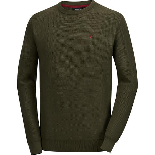 Pierre Cardin Herren Piqué-Pullover Rundhals