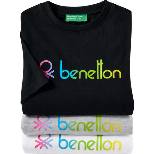 Benetton 3er Pack Kinder T-Shirts