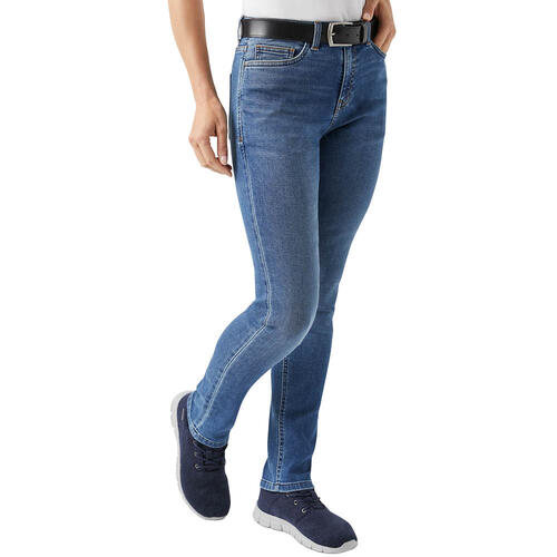Sisley Damen Jeans, elastischer Strick-Denim für bequemen Sitz