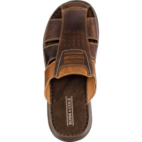 Ross&Cole Herren Lederpantolette