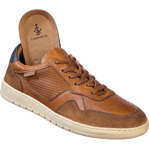 Stone Rich Herren Leder-Sneaker