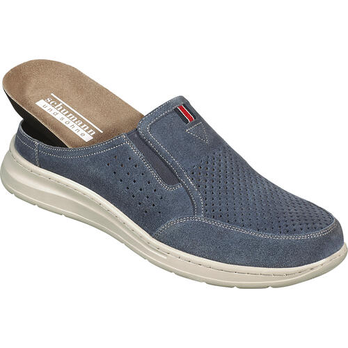 schumann und shne Herren Leder-Pantolette