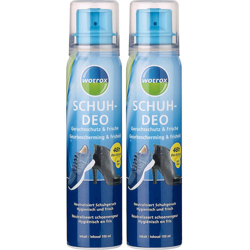 Wotrox Doppelpack Schuh-Deospray 100 ml Wotrox Doppelpack Schuh-Deospray 100 ml