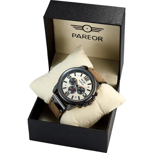 Pareor Chronograph schwarz/braun Pareor Chronograph schwarz/braun