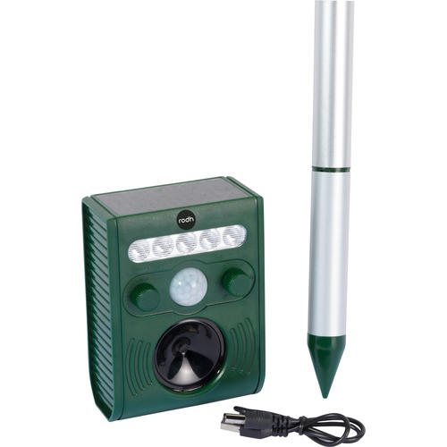 RODH Solar-Ultraschall-Tiervertreiber RODH Solar-Ultraschall-Tiervertreiber