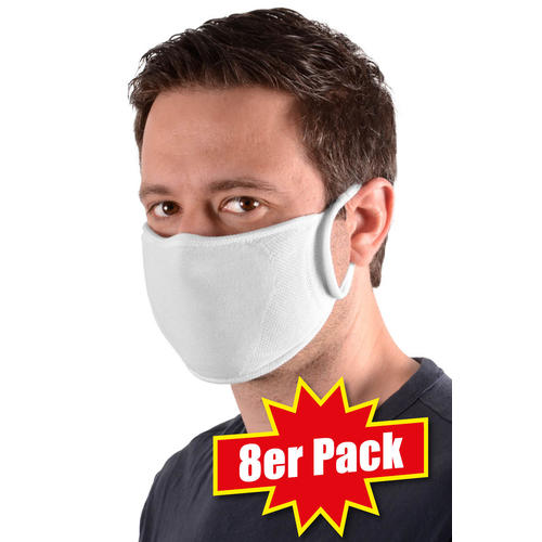 Sensomed 8er Pack waschbare Schutzmasken